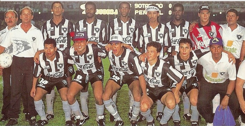 Time do Botafogo campe�o da Copa Conmebol