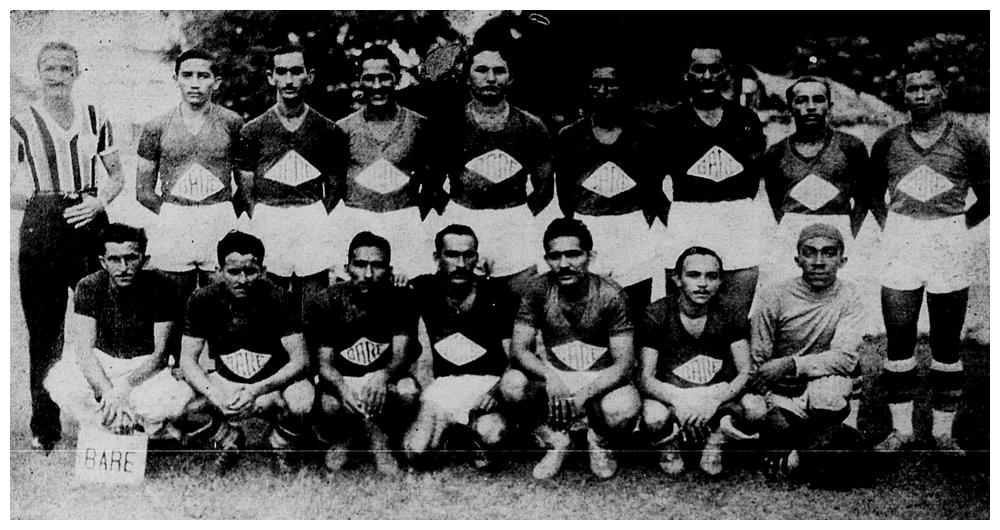 Equipe do Bar campeo do Torneio Inicio e do Roraimensede 1950