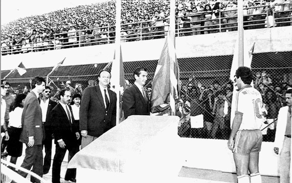 Inauguração do estádio Zerãol