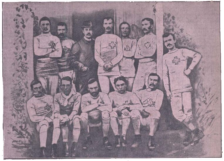 Sele��o Norte-Irlandesa em 18-02-1882