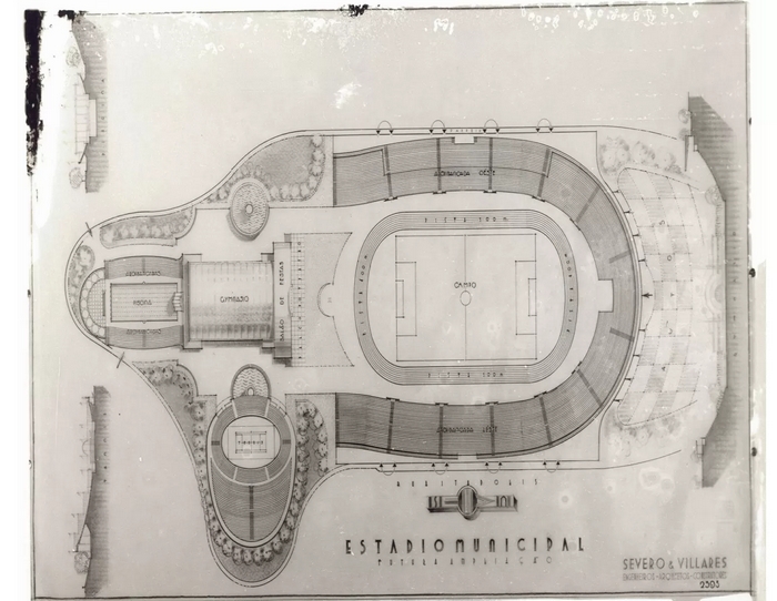 Projeto do Est�dio do Pacembu