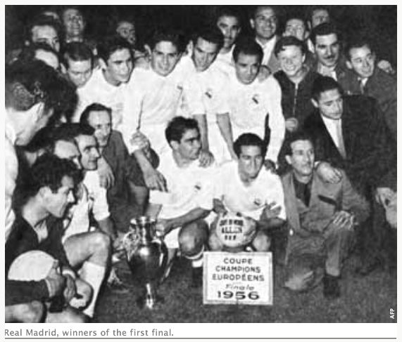 Real Madrid vencedor da edição 1955/56