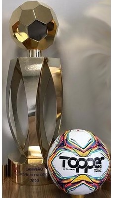 Troféu Inconfidência e a bola da disputa na edição de 2020