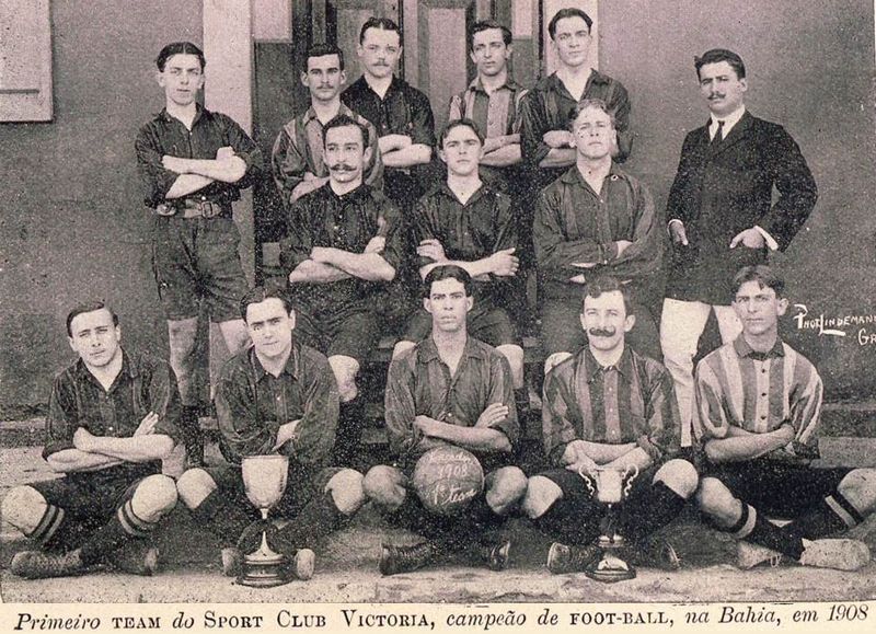 Vitria - campeo bahiano de 1908