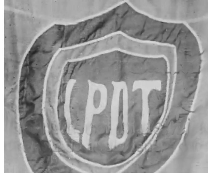 Logo Liga Pernambucana de Desportos Terrestre (LPDT) em 1930