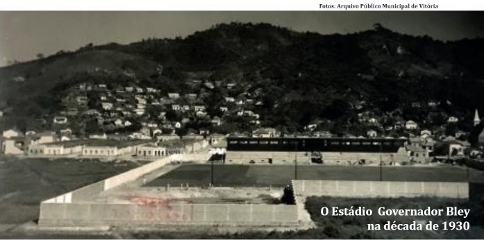 Est�dio Governador Bley do Rio Branco-ES, na d�cada de 30