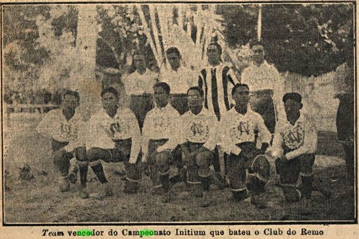Nacional, o Team vencedor do Torneio Inicio do Paraense de 1918
