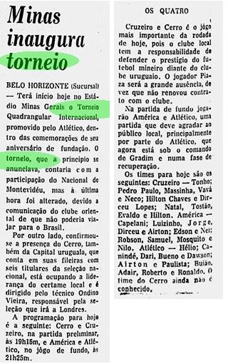 Torneio Quadrangular Internacional Trofeu Jo�o Havelange