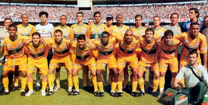 Equipe do Brasiliense Campeão do Brasileiro Serie B
