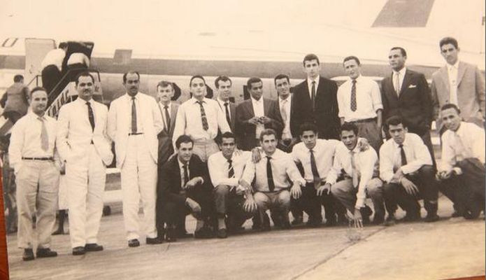 A seleo brasileira (pernambucana) se prepara para o embarque com destino a Copa America Extra no Equador