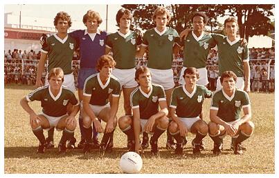 Equipe do União São João em 1981