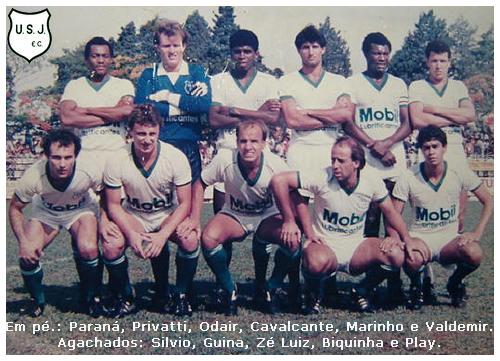 Equipe do Unio So Joo em 1986