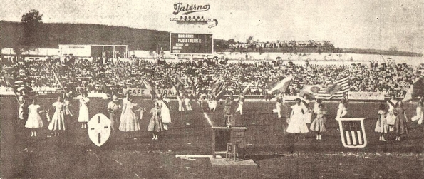 Inaugura��o do est�dio Brinco de Ouro