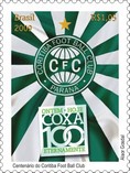 Selo Comemorativo do Centenário do Coritiba FC