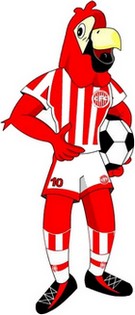 Arara Vermelha Mascote do Clube