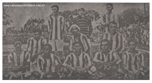 O primeiro time do Paysandu, em 1914