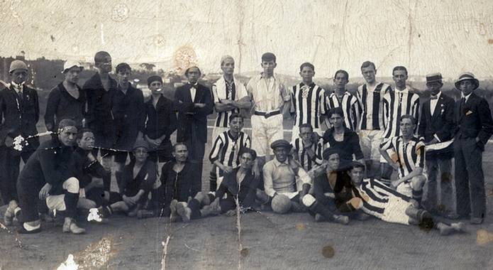 Foto do Atlético Mineiro em 1914