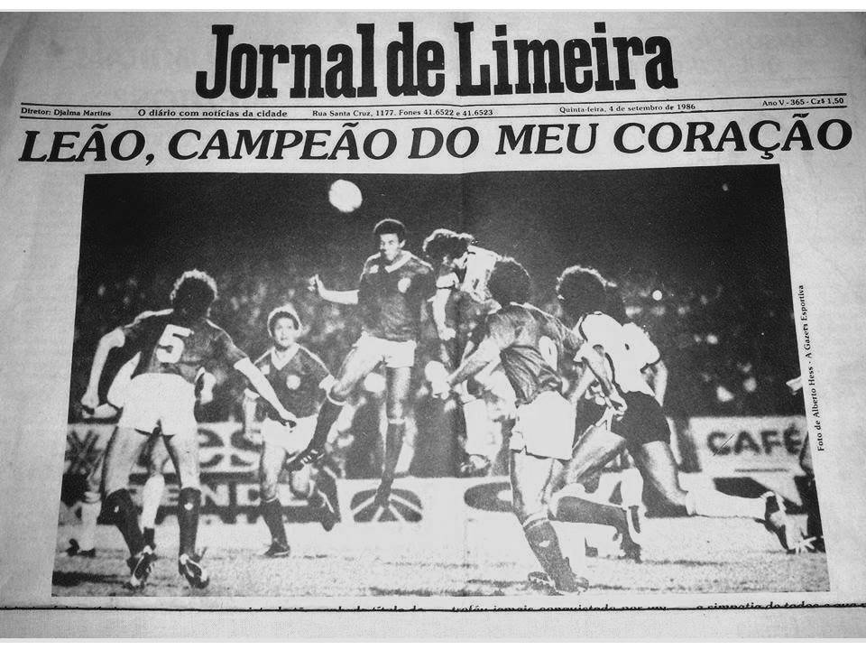 Jornal de Limeira, de 04 de setembro de 1986