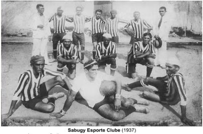 Equipe do Sabugy Fc, a poca Sabugy Esporte Clube, em 1937