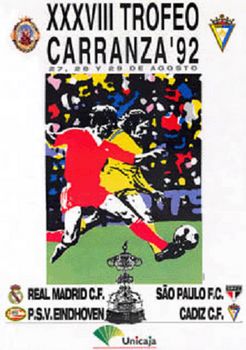 Cartaz do Torneio Ram�n de Carranza de 1992