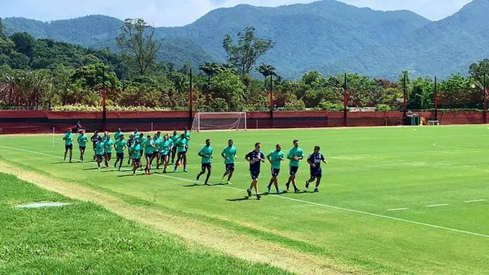 Treino no Ninho do Flamengo