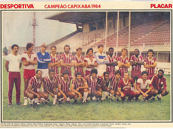 Desportiva Ferroviria Campeo Capixaba de 1984