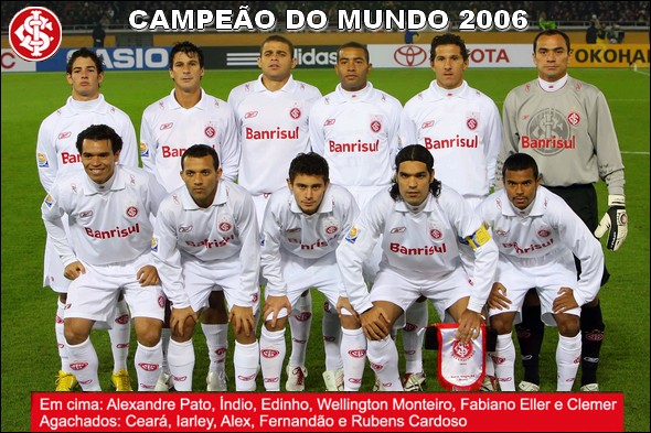 Equipe do Internacional Campeão do Mundial de Clubes da FIFA em 2006