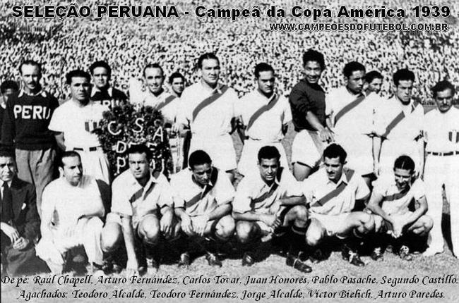 Peru campeao Copa America 1939