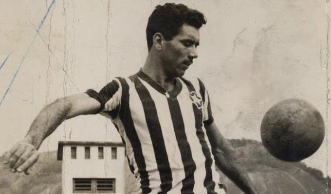 Nilton Santos no Botafogo - 1956