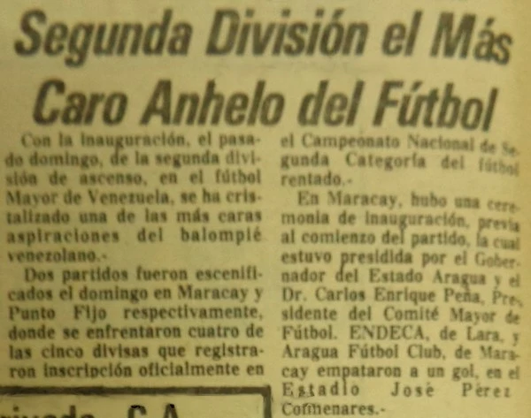 Venezuelano 2 divisão 1979