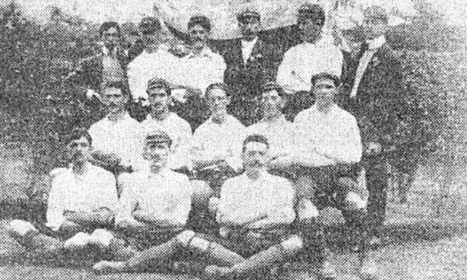 San Bernardino FC primeiro time de futebol 1902
