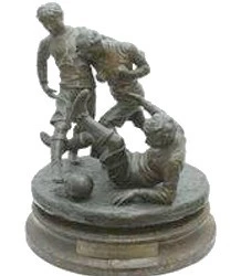 Troféu do jogo interestadual Santa Cruz (PE) 3 x 2 Botafogo (RJ) em 1919