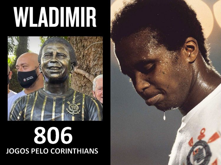 Wladimir 860 jogos pelo Timão