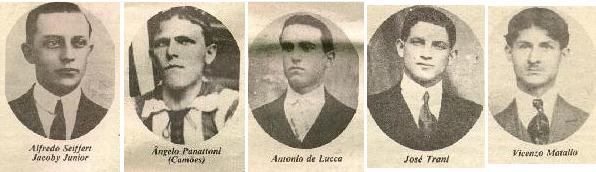 Os fundadores do Guarani de Campinas