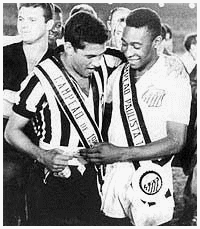 Garrincha e Pelé