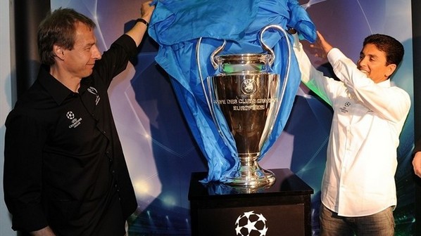 Troféu atual da Liga dos Campeões