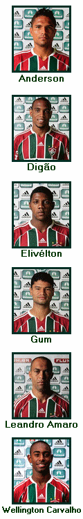Zagueiros na conquista do titulo 2012
