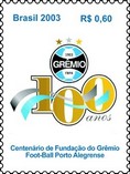 Selo Comemorativo do Centenário do Grêmio FBPA