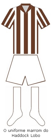Uniforme do Haddock Lobo em 1909