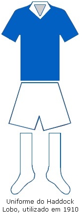 Uniforme do Haddock Lobo em 1910