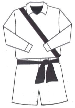 Uniforme Branco do Haddock Lobo