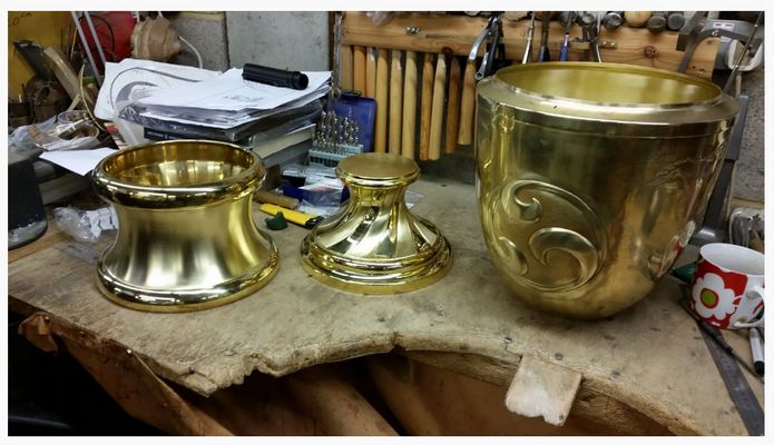 Processo de fabricação do Troféu Copa America Centenario