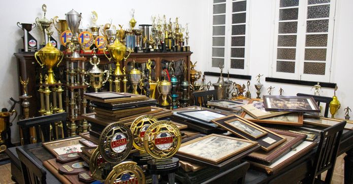 Sala de Troféus do A Rio Negro C em 2019