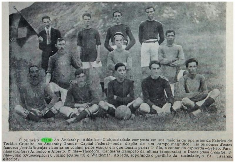 Foto histórica do Andarahy AC do Rio de Janeiro