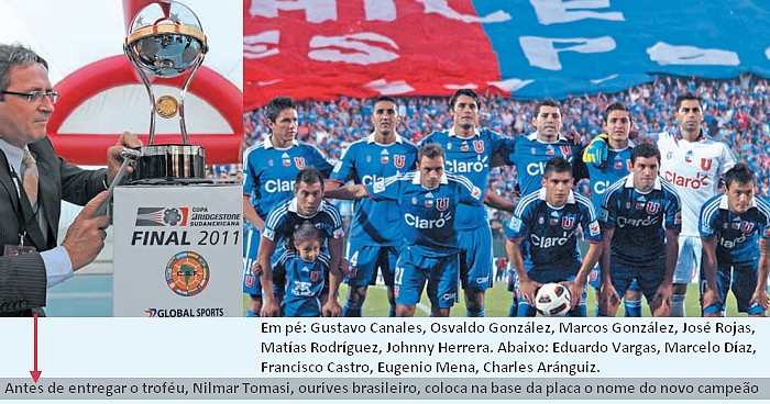 Universidad de Chile Campeão Copa Sulamericana 2011