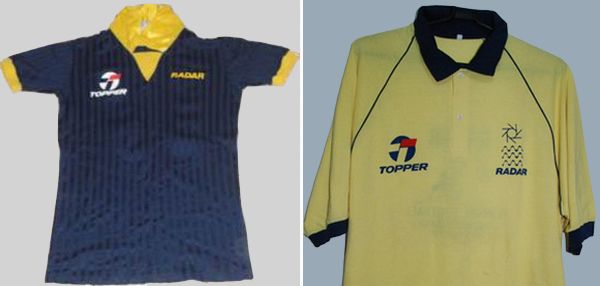 Uniformes do EC Radar