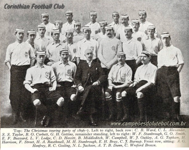 Corinthian FC dezembro 1896