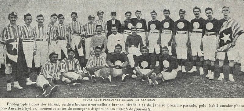 Foto do SC Penedense em 1909