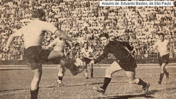 Foto da Partida pela Taça Rio Branco de 1947
