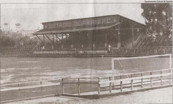 O antigo estádio Pastinho